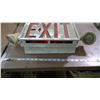 Image 2 : Overhead Metal Exit Sign