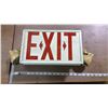 Image 1 : Overhead Metal Exit Sign