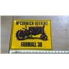 Image 1 : Vintage McCormick Deering Metal Sign