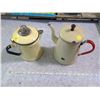 Image 1 : 2 Enamel Kettles