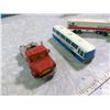 Image 3 : 2 Toy Trucks and a Toy Bus