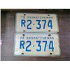 Image 1 : Saskatchewan Licence Plate (2) 72'
