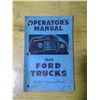 Image 1 : Operator's Manual for 1949 Ford Trucks