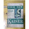 Image 1 : 1949 KAISER Facts and Features Book