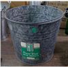 Image 1 : NOS Galvanized Pail Great West Metal NEW
