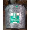Image 4 : NOS Galvanized Pail Great West Metal NEW