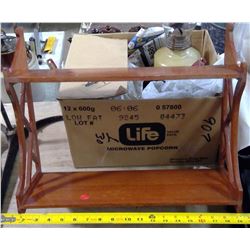 Wooden Shelf for Knicknacks