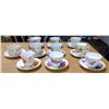 Image 3 : 10 Teacups & Saucers - some Bone China - see pics