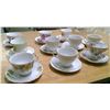 Image 5 : 10 Teacups & Saucers - some Bone China - see pics