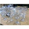 Image 3 : Lot of Glassware - Wine Glasses, Martini & Shot Glasses, Etc.