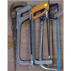 Lot of 4 Handsaws