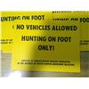 Image 2 : 5 Sask Wildlife Federation - Hunting Related Signs