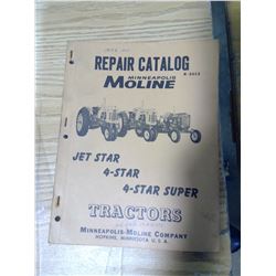 MM 1959-1964 "Jet Star" "4-Star" and "4-Star Super" Tractors - Repair Catalog