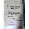 Image 1 : MM 1959-1964 "Jet Star" "4-Star" and "4-Star Super" Tractors - Repair Catalog