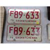 Image 1 : Saskatchewan Licence Plate (2) 75'
