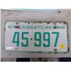 Image 1 : Saskatchewan Licence Plate (1) 64'