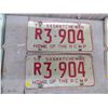 Image 1 : Saskatchewan Licence Plate (2) 73'