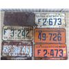 Image 2 : 10 Saskatchewan Licence Plates - Multiple Years