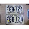 Image 1 : Saskatchewan Licence Plate (2) 51'