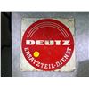 Image 1 : DEUTZ 7"x8" Metal Sign
