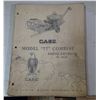 Image 1 : Lot of CASE Parts Manual - Model 77 Combine