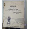 Image 1 : Lot of CASE Parts Manual - 110 Combine