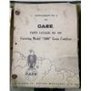 Image 1 : Lot of CASE Parts Manual - Model 1000 Combine
