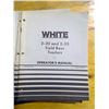 Image 3 : WHITE Operator's Manuals for Various Makes and Models