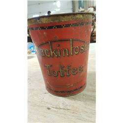 Collectable Tin Pail