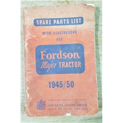 Fordson Spare Parts Catalogue