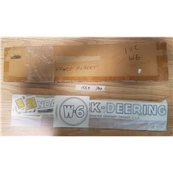 IHC W6 Tractor Emblems