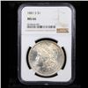 Image 2 : ***Auction Highlight*** NGC 1881-s Morgan Dollar $1 Graded ms66 By NGC (fc)