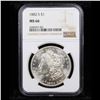 Image 2 : ***Auction Highlight*** NGC 1882-s Morgan Dollar $1 Graded ms66 By NGC (fc)