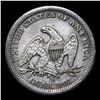 Image 3 : ***Auction Highlight*** 1856-s /s FS-501 Briggs 4-E Seated Liberty Quarter 25c Graded XF details By 
