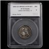 Image 4 : ***Auction Highlight*** 1856-s /s FS-501 Briggs 4-E Seated Liberty Quarter 25c Graded XF details By 