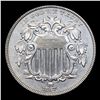 Image 2 : ***Auction Highlight*** 1867 Rays Shield Nickel 5c Graded unc details ms63 By SEGS (fc)