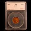 Image 4 : ***Auction Highlight*** 1867 Indian Cent 1c Graded ms65 rd BY SEGS (fc)