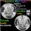 ***Auction Highlight*** 1880-s Morgan Dollar $1 Graded ms68 By SEGS (fc)