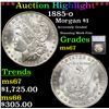 Image 1 : ***Auction Highlight*** 1885-o Morgan Dollar $1 Graded ms67 By SEGS (fc)