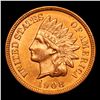 Image 2 : ***Auction Highlight*** 1908-s Indian Cent 1c Graded ms63+ rd By SEGS (fc)
