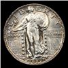 Image 2 : *Highlight Of Entire Auction* 1927-s Standing Liberty Quarter 25c Graded ms64 By SEGS (fc)