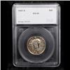 Image 4 : *Highlight Of Entire Auction* 1927-s Standing Liberty Quarter 25c Graded ms64 By SEGS (fc)