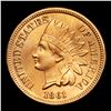Image 2 : ***Auction Highlight*** 1861 Mint Error Indian Cent 1c Graded Choice Unc By USCG (fc)