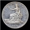 Image 2 : ***Auction Highlight*** 1876-cc Obv 1 Rev 1 Breen-5804 Trade Dollar $1 Graded Select Unc PL By USCG 