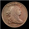 Image 2 : ***Auction Highlight*** 1800 C-1 Draped Bust Half Cent 1/2c Graded vf++ By USCG (fc)