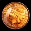 Image 2 : ***Auction Highlight*** 1909 Indian Cent 1c Graded GEM Unc RD By USCG (fc)