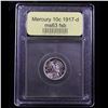 Image 4 : ***Auction Highlight*** 1917-d Mercury Dime 10c Graded Select Unc FSB By USCG (fc)