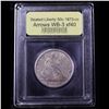 Image 4 : ***Auction Highlight*** 1873-cc Arrows WB-3 Seated Half Dollar 50c Graded xf BY USCG (fc)