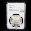 Image 2 : NGC 1881-s Morgan Dollar $1 Graded ms65+ By NGC