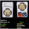 Image 1 : NGC 1921-s Morgan Dollar $1 Graded ms63 By NGC